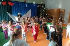 Spotkanie z panią Zimą oddziały IV, V, VI