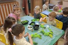 Warsztaty Choinki z mchu - oddział I, II