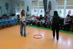 Zajęcia otwarte w oddziale IV Zabawy z rodzicami