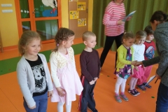 I etap Konkuru Recytatorski Zdrowym być - I miejsce Iza Tomaszewska z oddziału II i Milena Skowyra z oddziału III